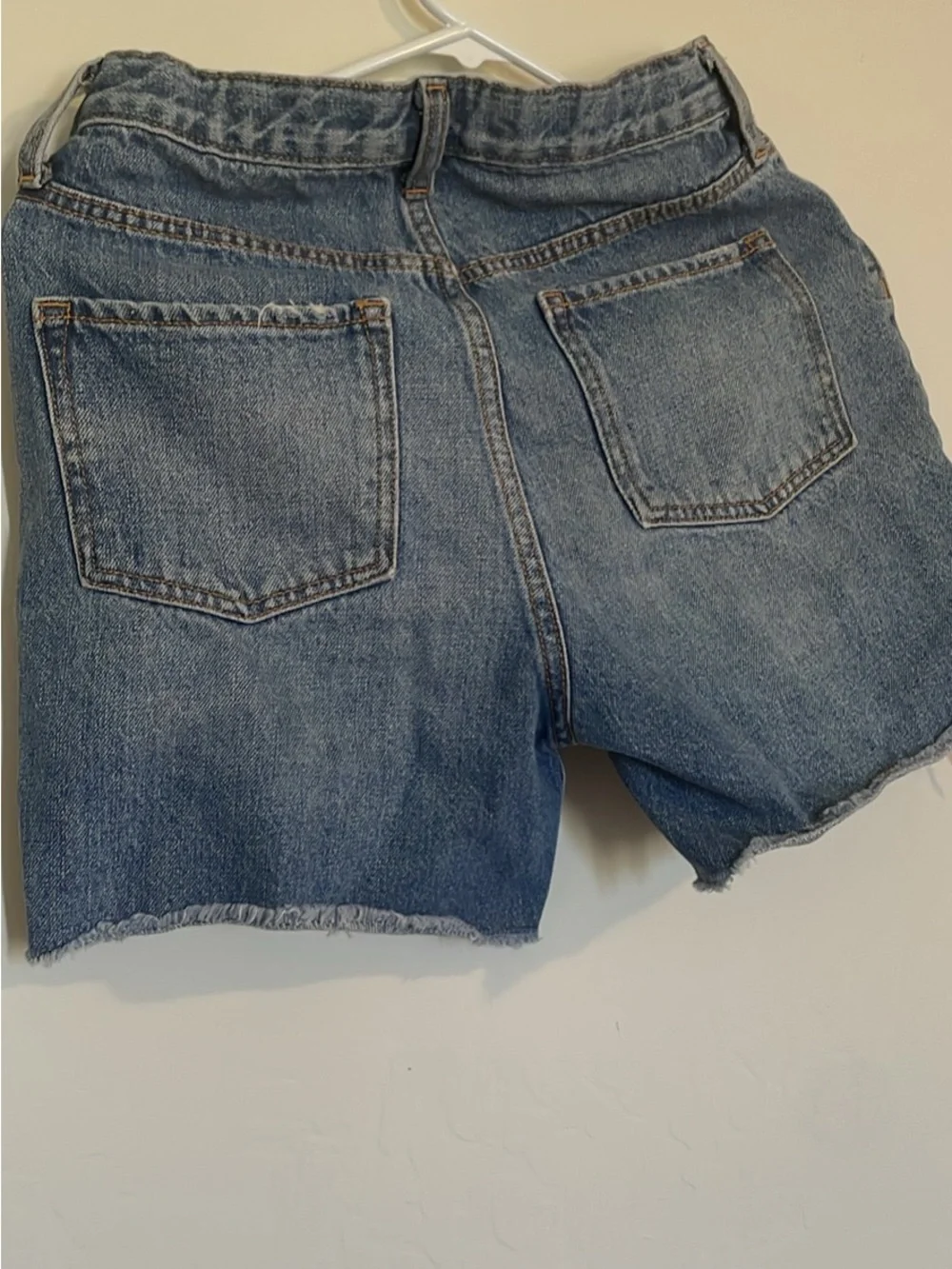 Old Navy Distressed Denim Cutoff Shorts - Blue